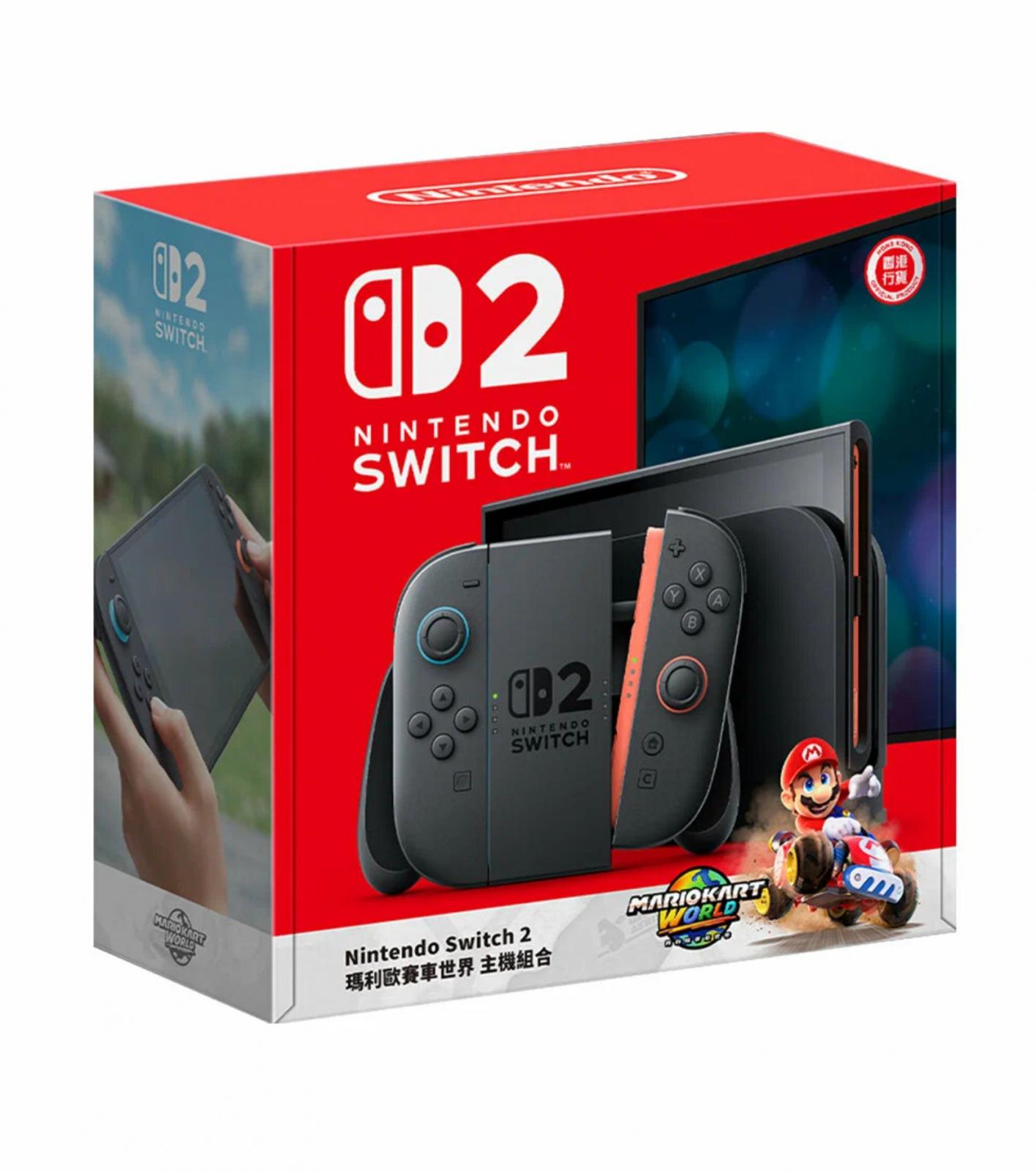 Nintendo Switch 2 Gaming Console 256 GB, Mario Kart World, Black